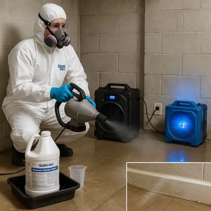 Sanitization and Odor Removal process in Town Creek, AL