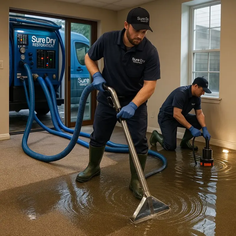 Water Extraction and Removal process in Town Creek, AL